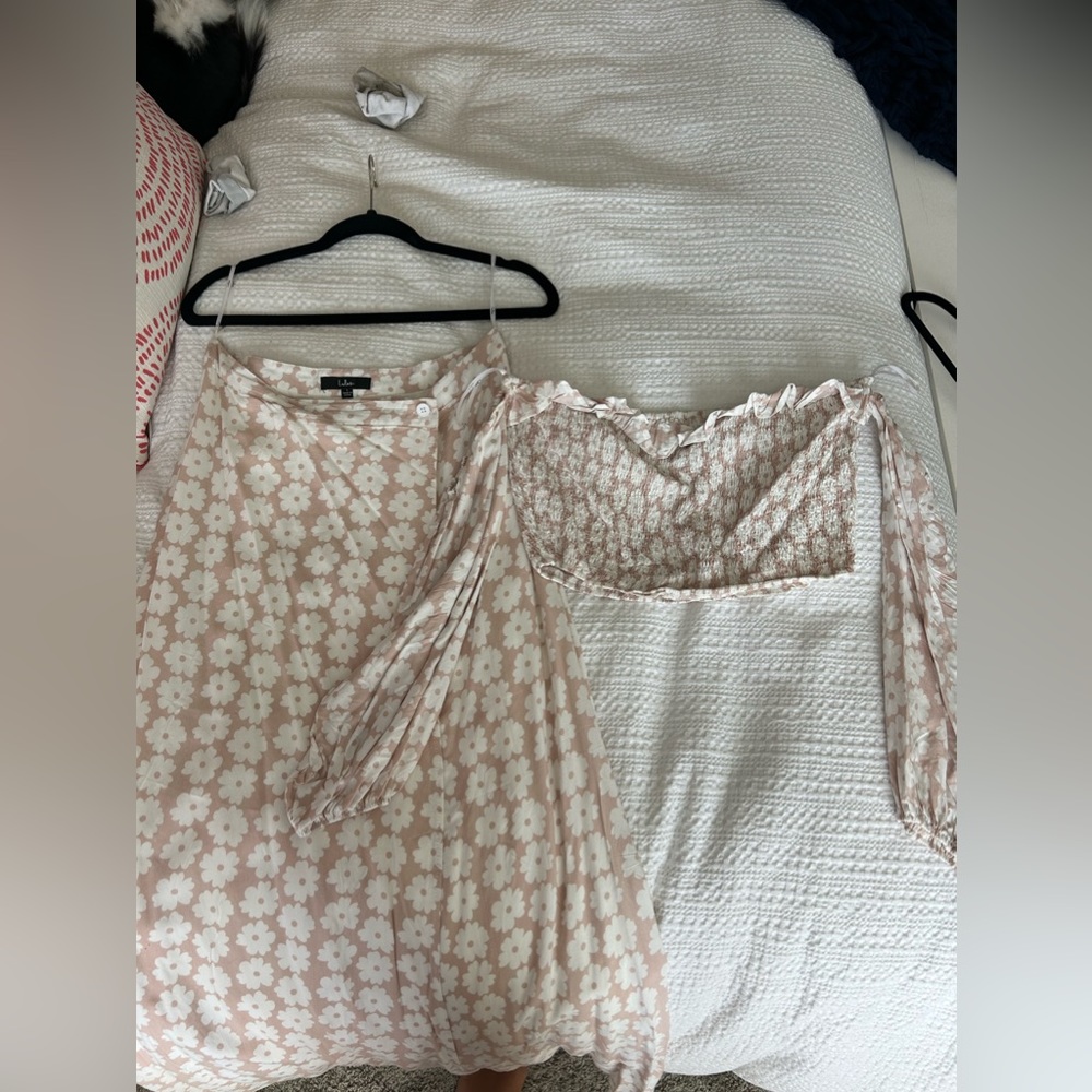 Lulus Large Matching Skirt Set